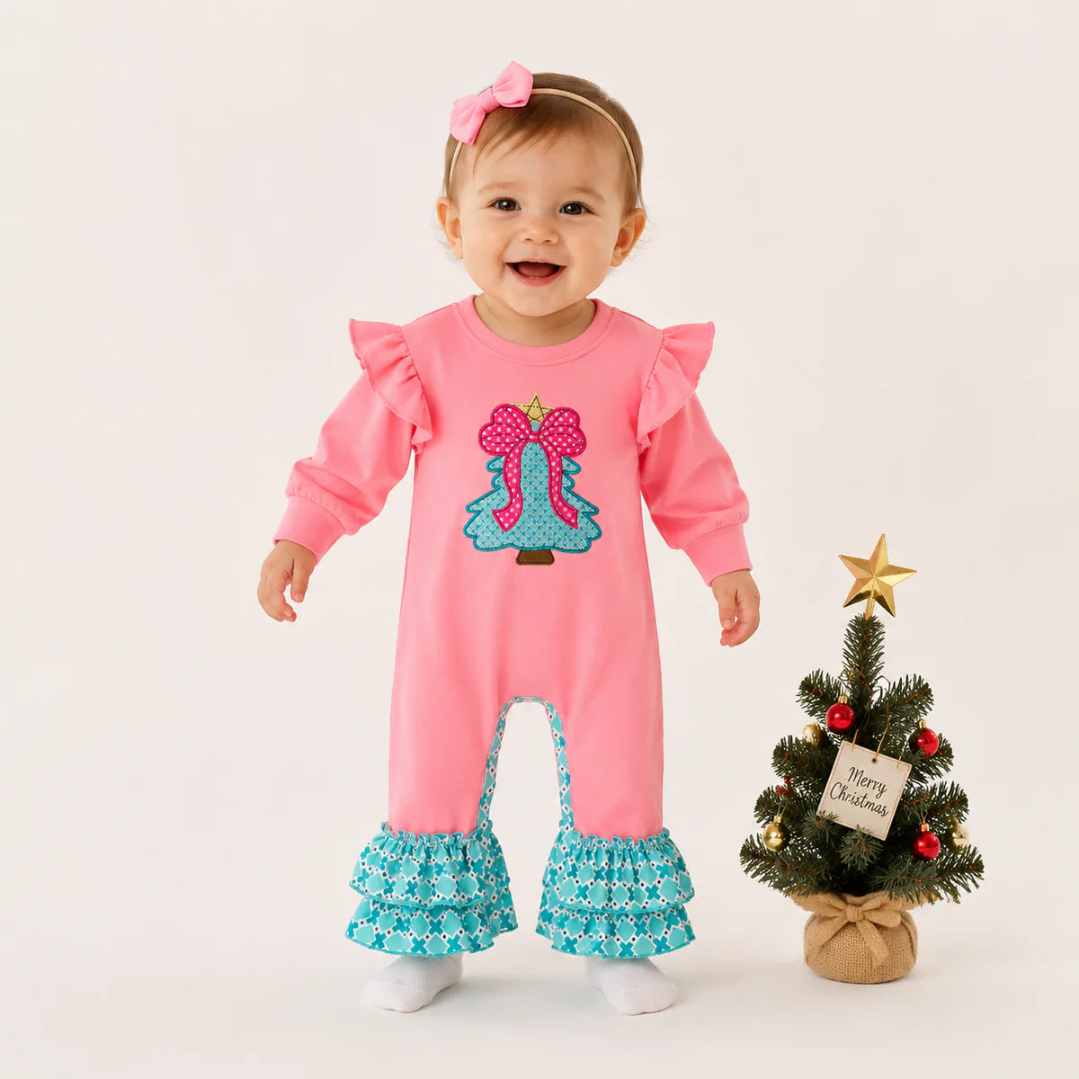 Pre-order Festive Frost Romper