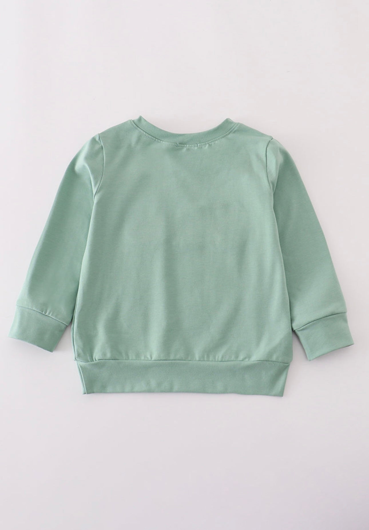 Boys Sage Pumpkin French Knot Top