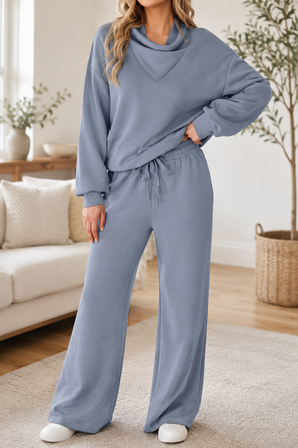 Pre-order Blue Pullover Athletic Set