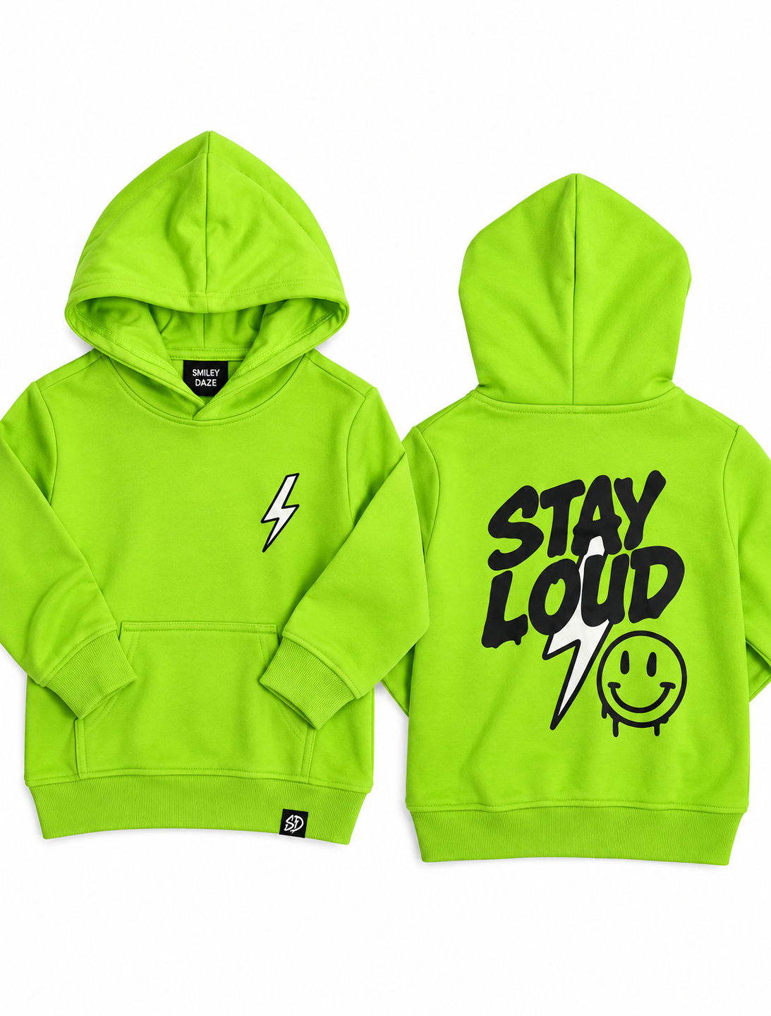 Boys Stay Loud Graphic Bamboo Fleece Hoodie