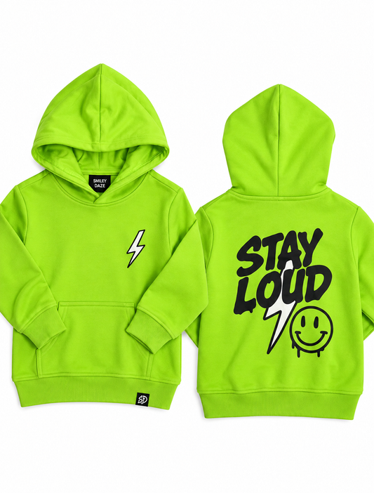 Boys Stay Loud Graphic Bamboo Fleece Hoodie
