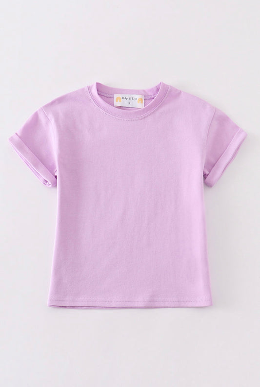 Girls Lilac Tee