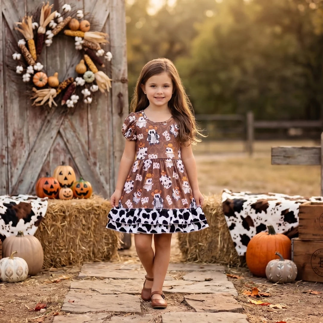 Girls Cowboy Boo Dress by TwoCan