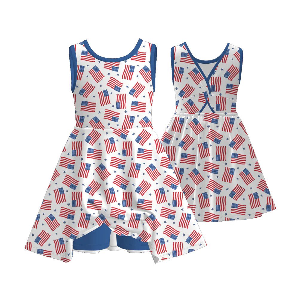 Pre-order Patriotic Skort Dresses