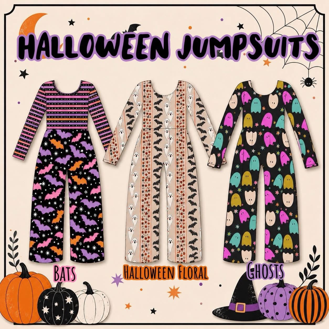 Pre-order Halloween Jumpsuit