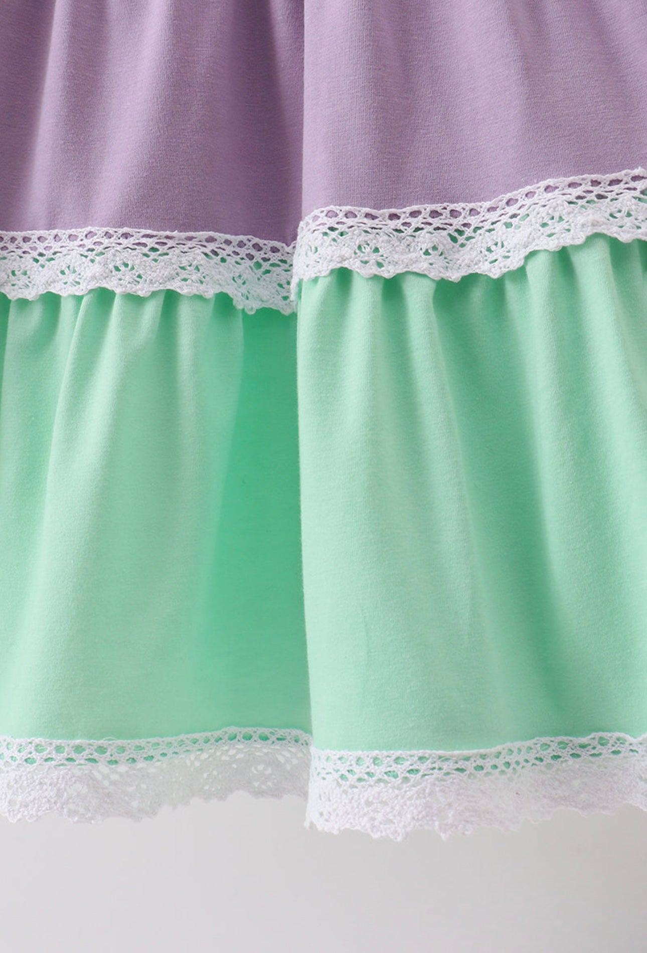 Girls Rainbow Tiered Dress