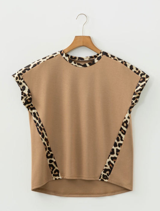 Women’s Leopard Trim Shirt RTS