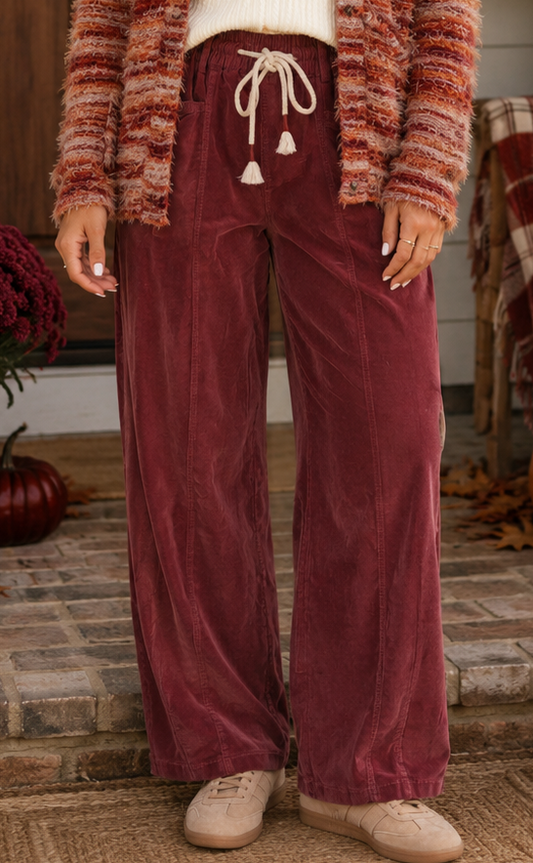 Pre-order Corduroy Casual Pants