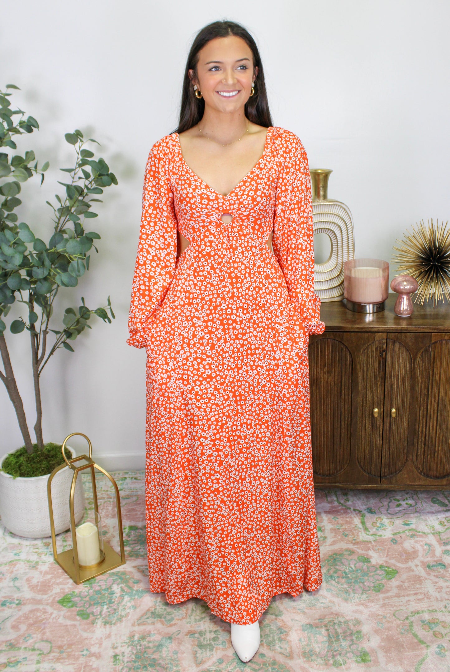 Women’s Floral Maxi Dress