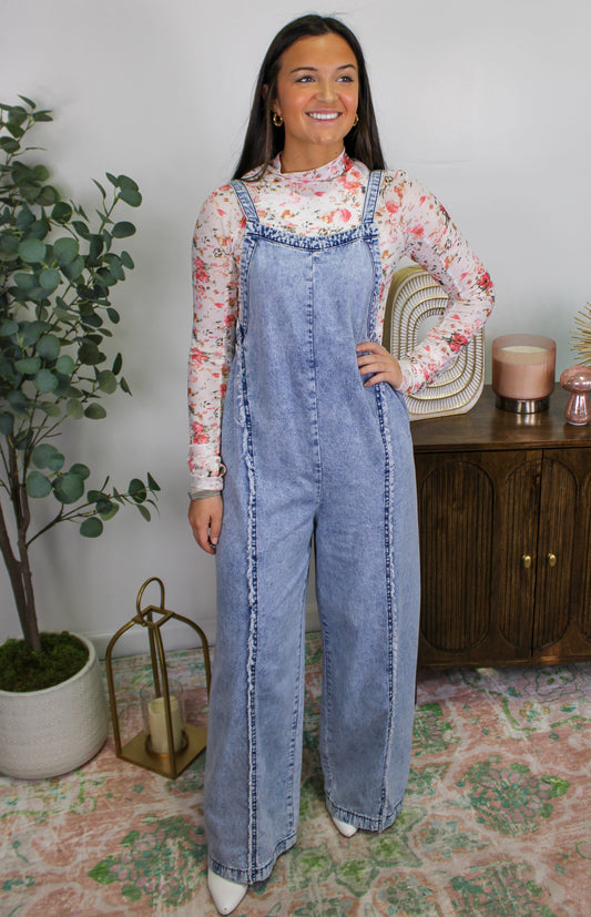 Pre-order Denim Overalls