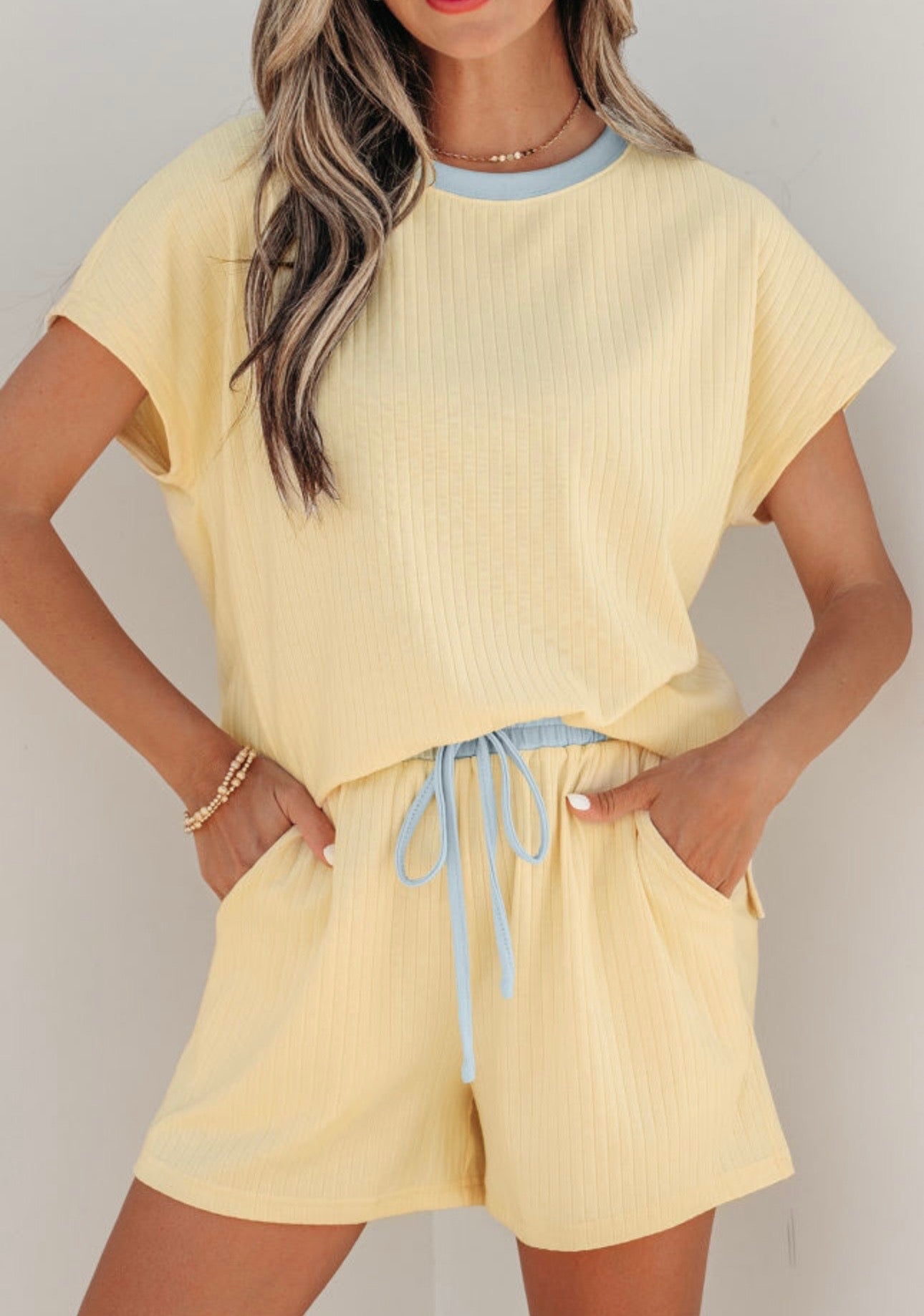 Pre-order  Soft Ribbed Set