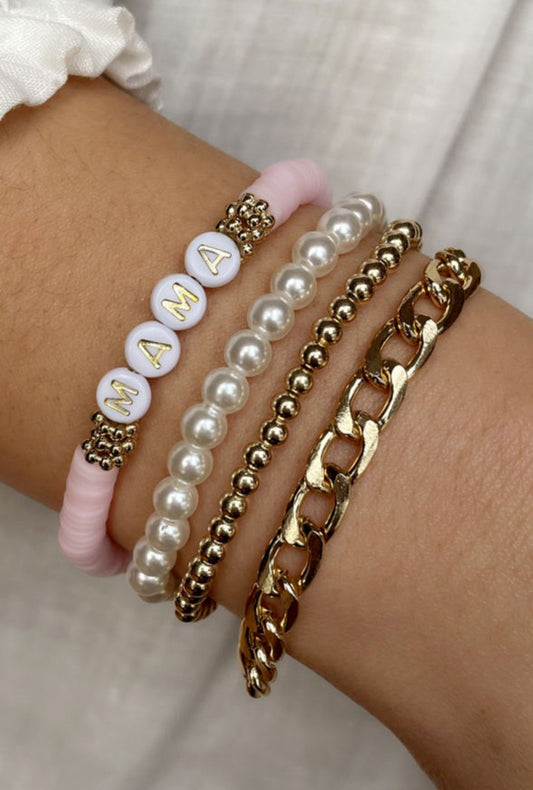 Women’s Pearl Mama Bracelet