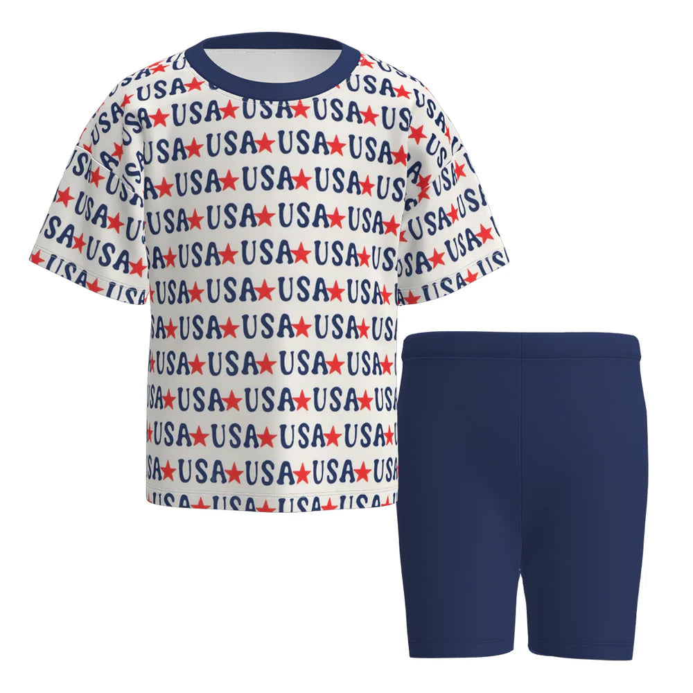 Pre-order Patriotic Bike Short Sets