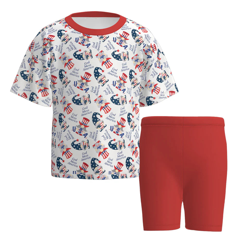 Pre-order Patriotic Bike Short Sets