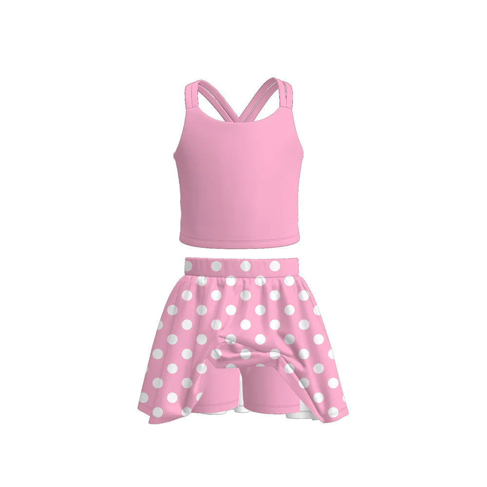 Pre-order Polka Dot Skort Sets