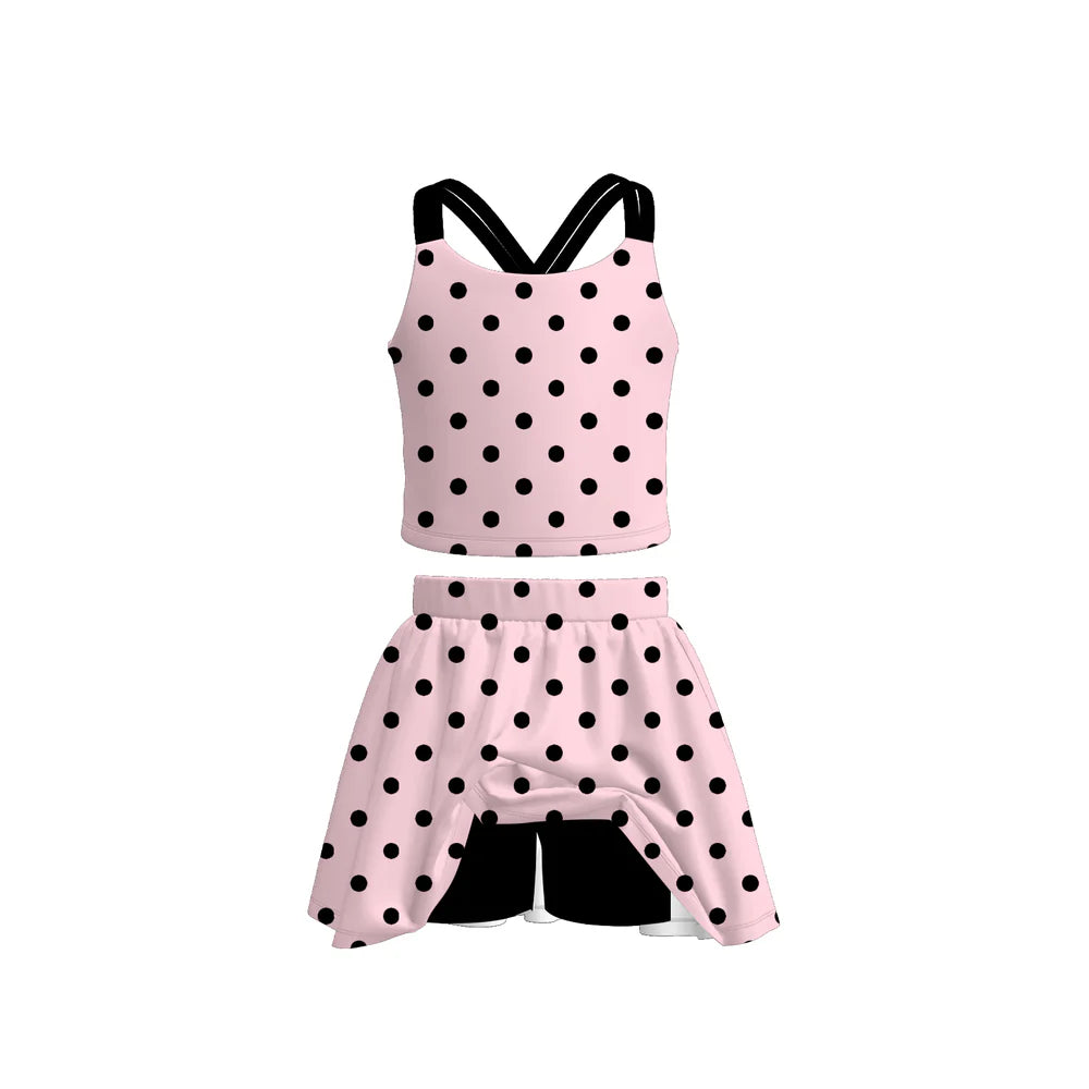 Pre-order Polka Dot Skort Sets