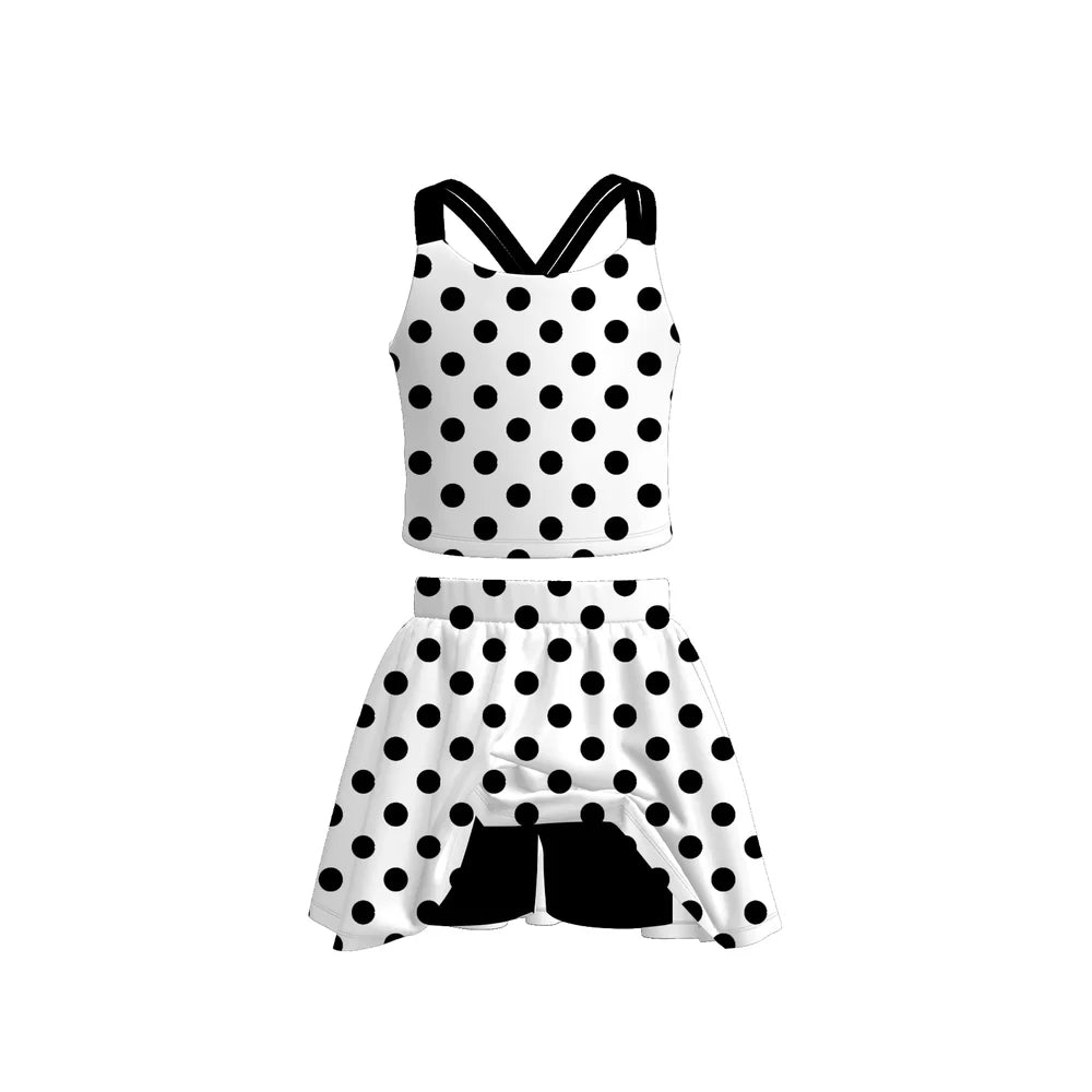 Pre-order Polka Dot Skort Sets