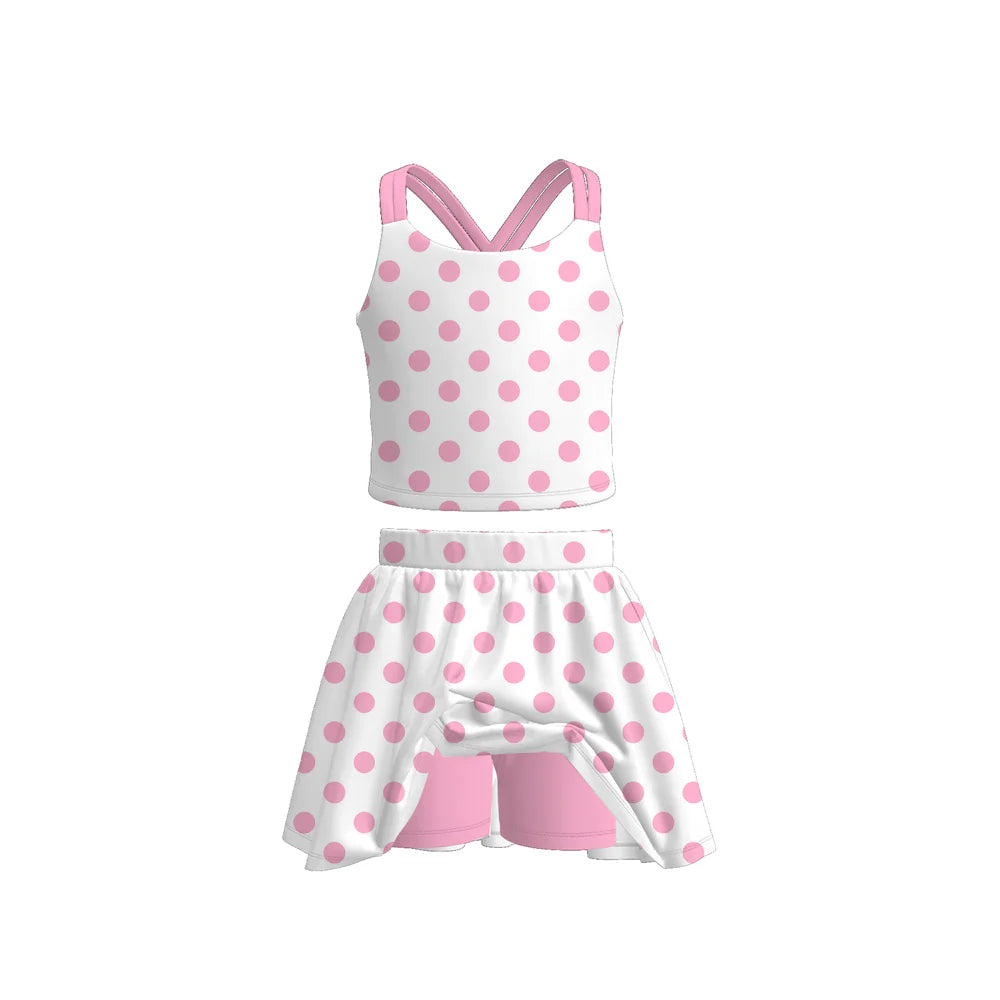 Pre-order Polka Dot Skort Sets