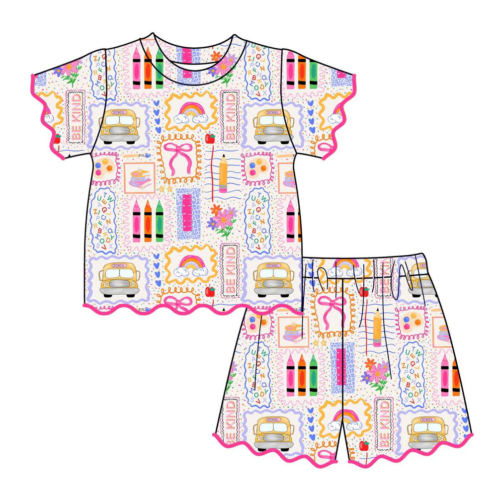 Pre-order BTS Scallop Short Sets