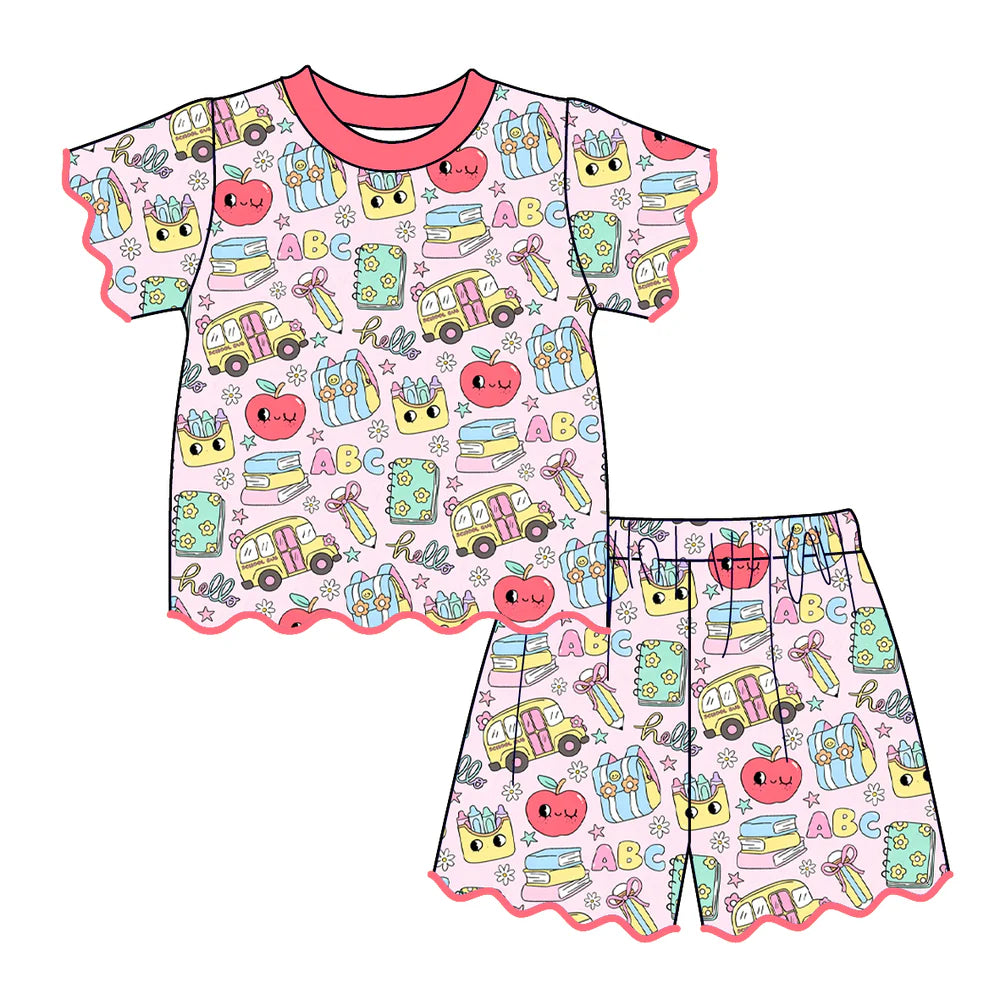 Pre-order BTS Scallop Short Sets