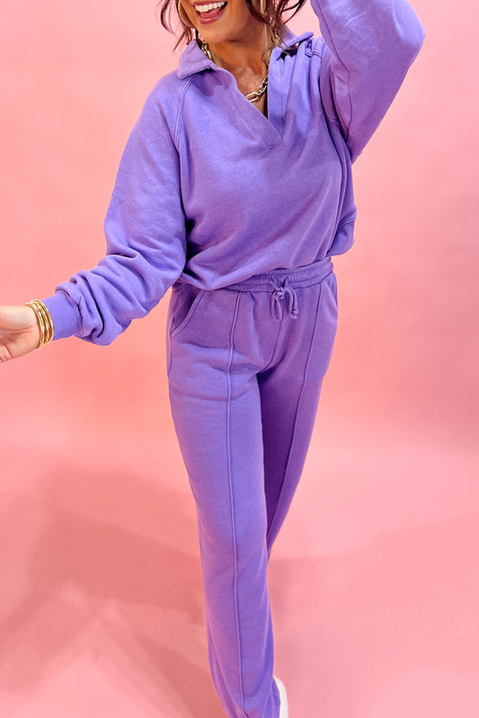 Pre-order Purple Pullover Seam Set October