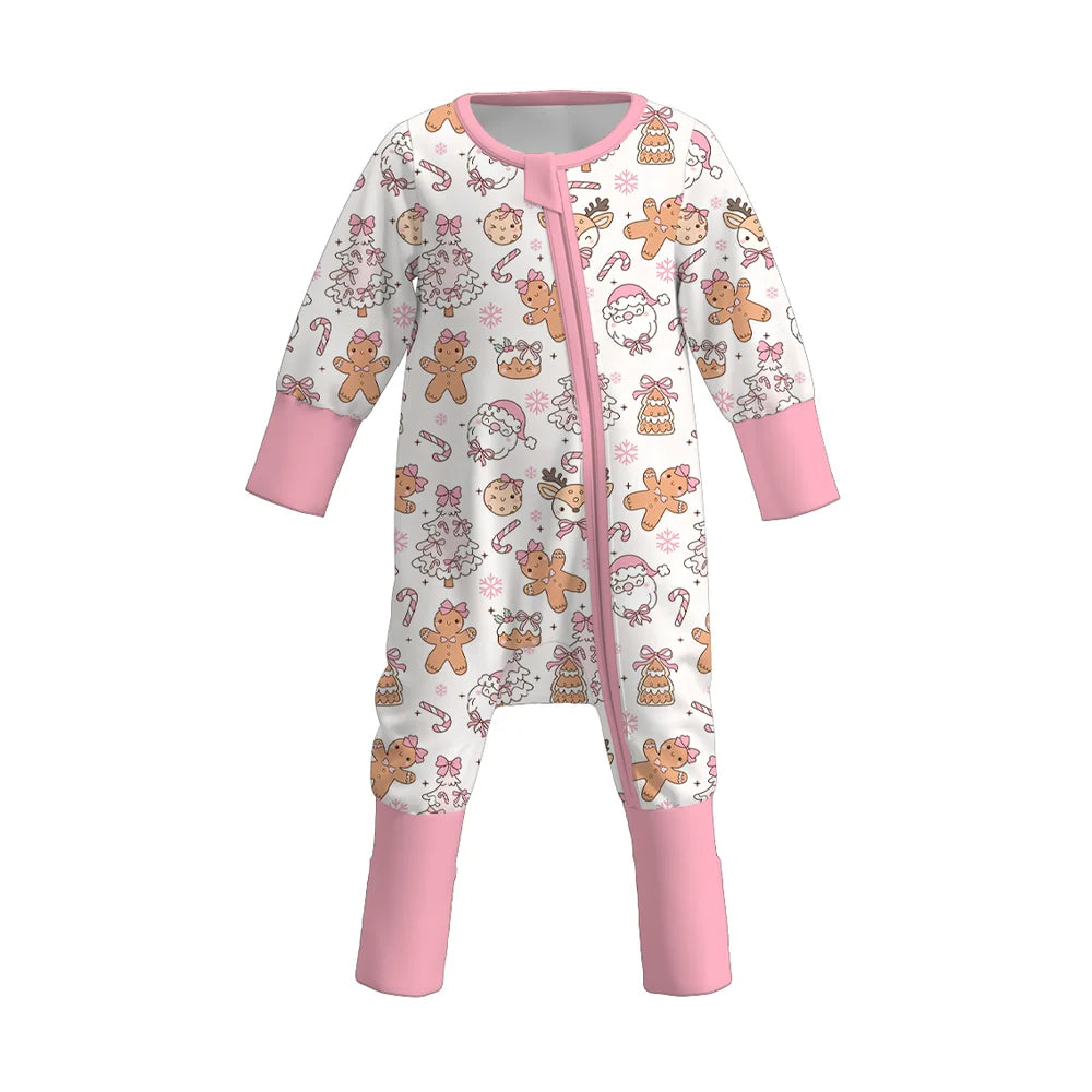 Pre-order Christmas Gingerbread Dress and Romper