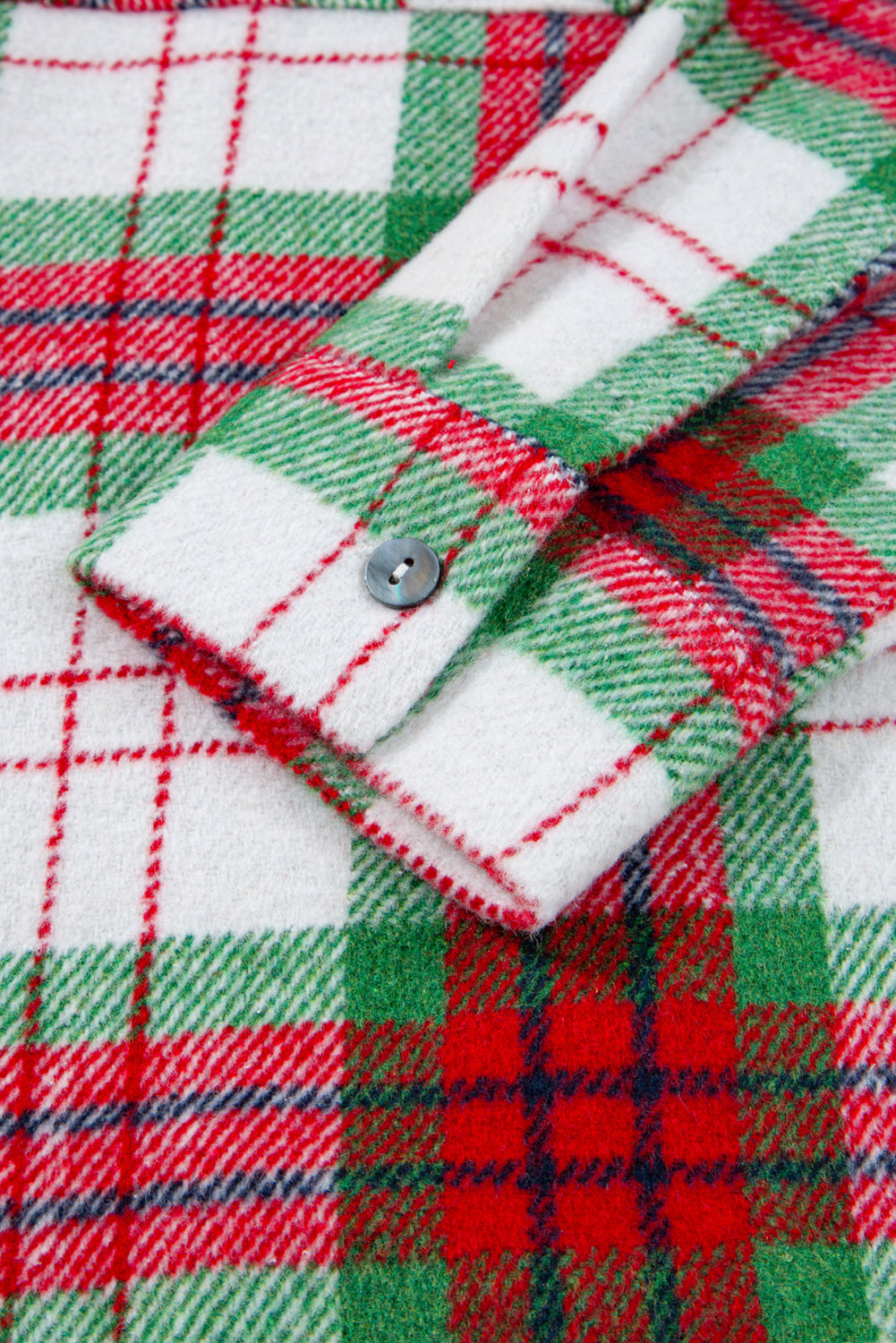 Women's Red Plaid Flannel Jacket RTS