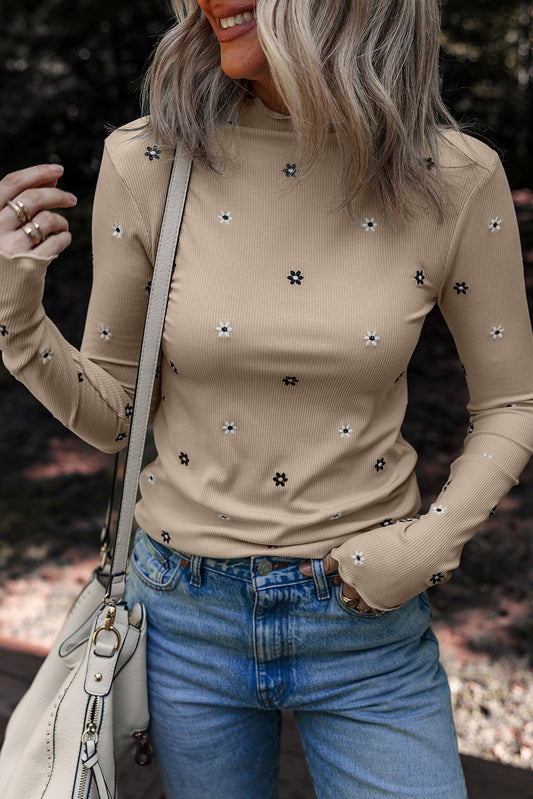 Pre-order Floral Embroidered Top August