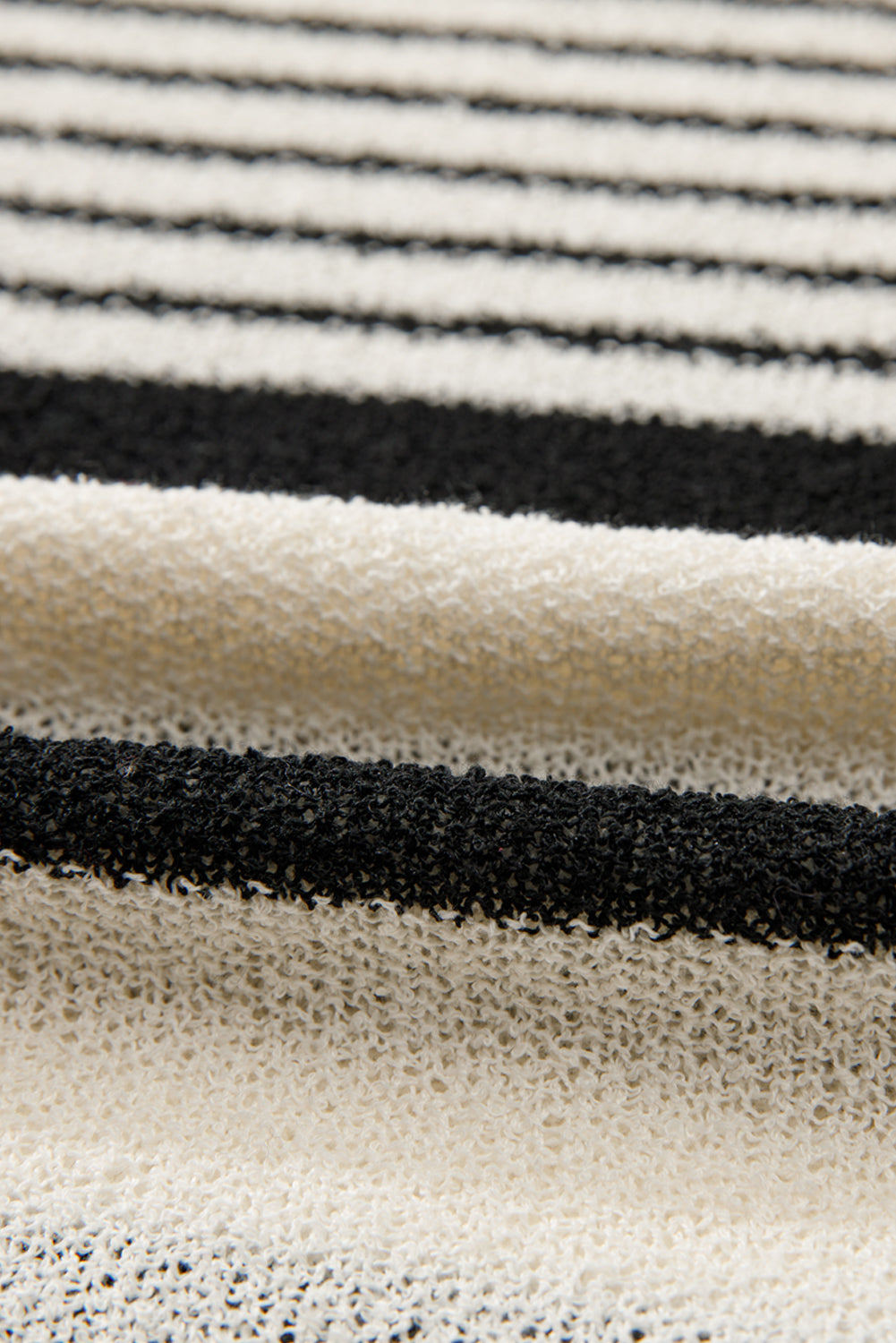 Women’s Sabrina Black Stripe Top