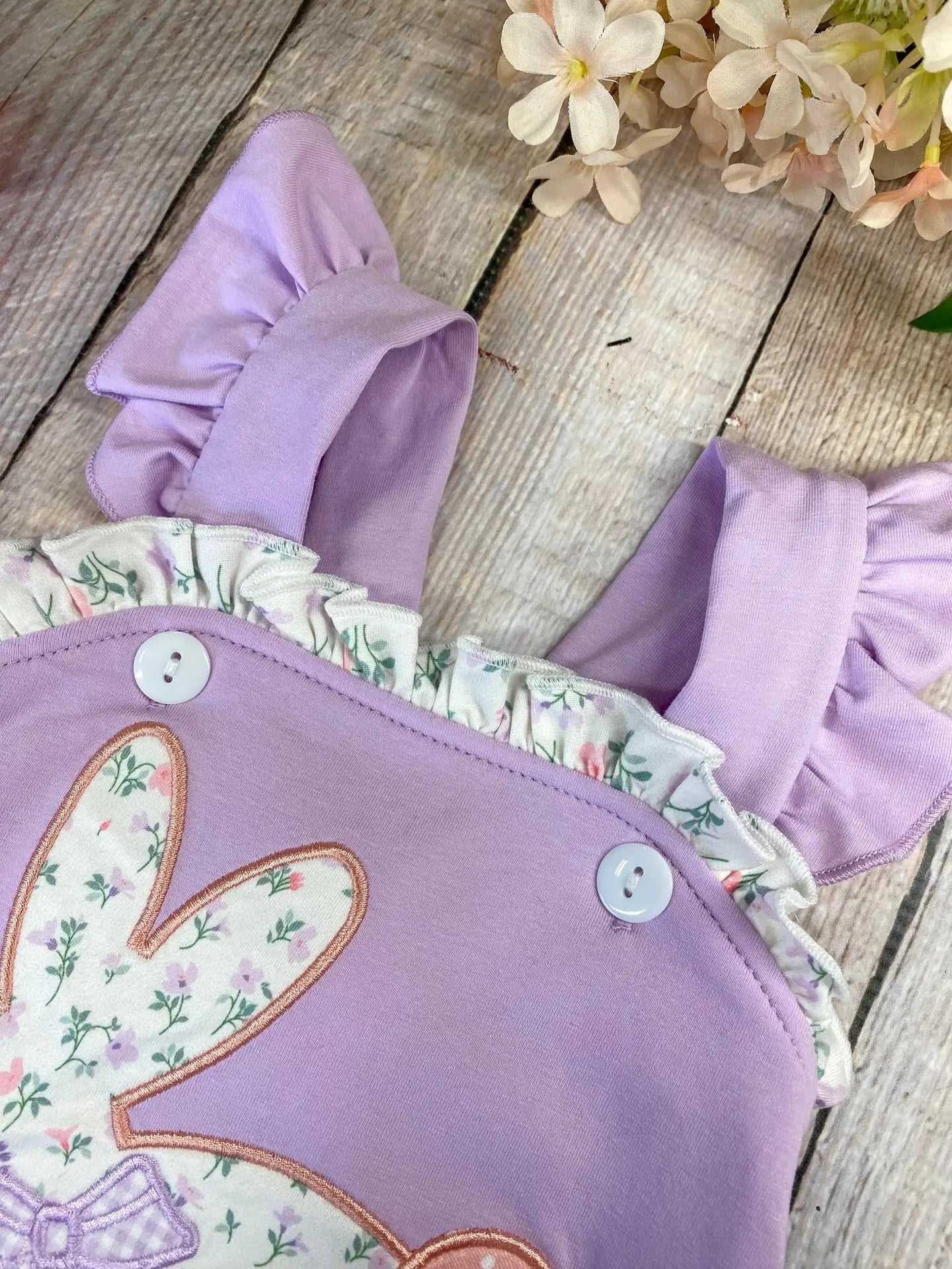Girls Bunny Romper