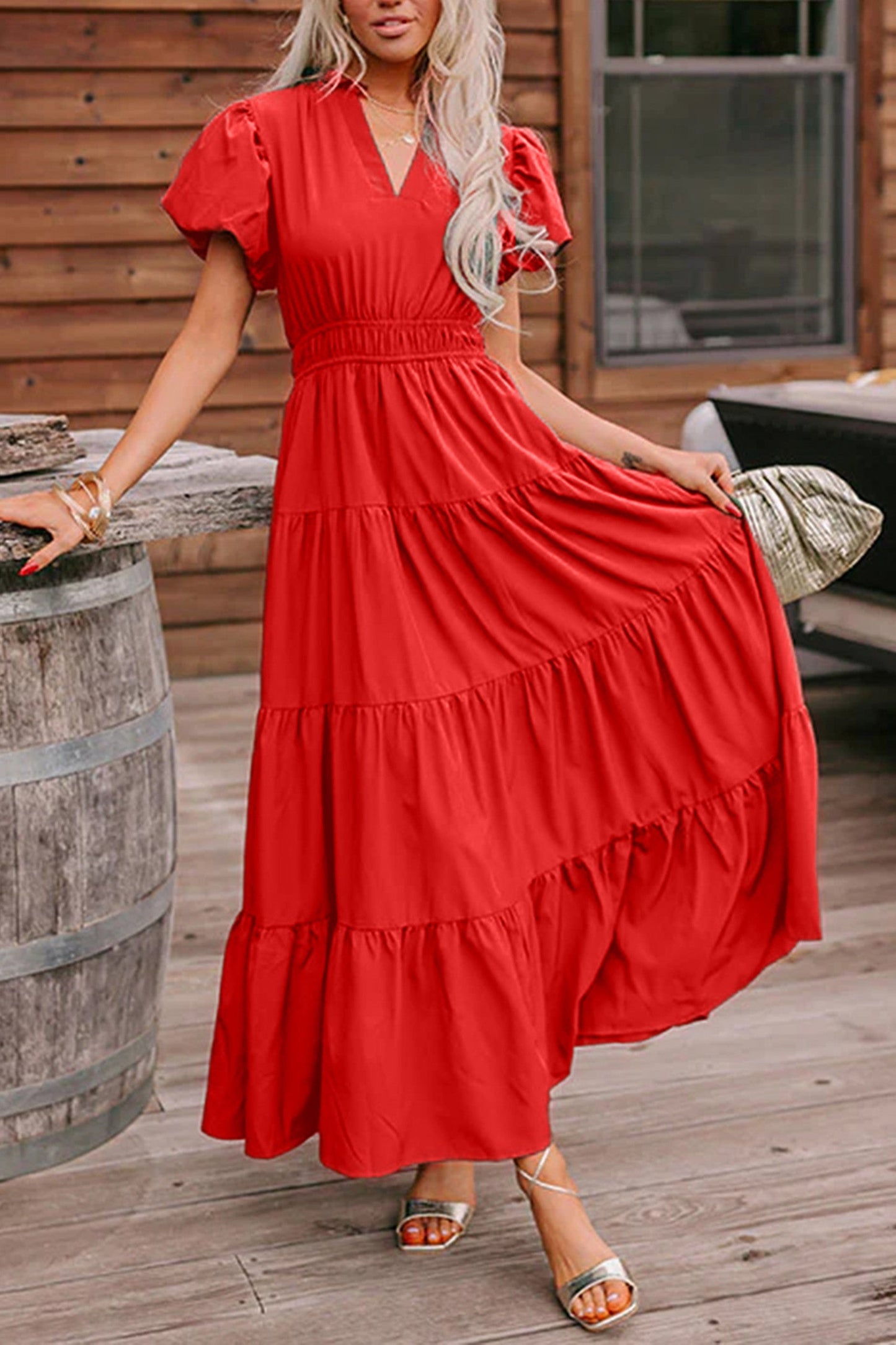 Pre-order Waist Tiered Dress FB