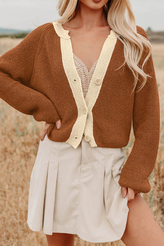 Pre-order Knit Short Cardigan October