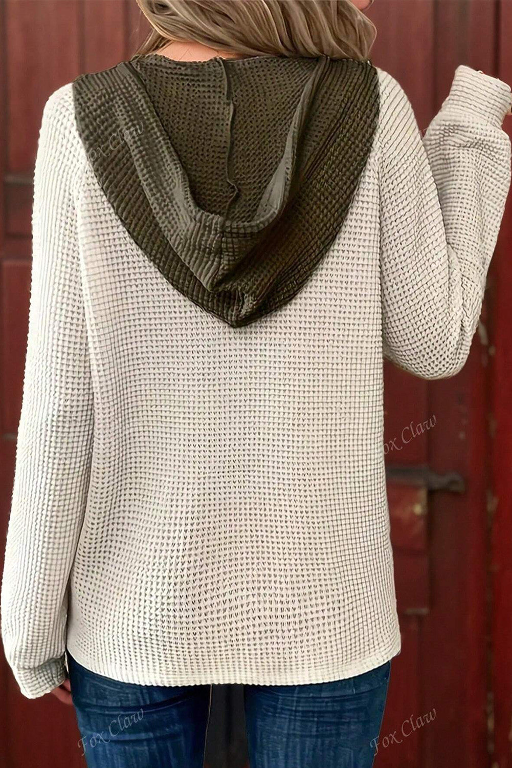 Pre-order Waffle Buttoned Top LT