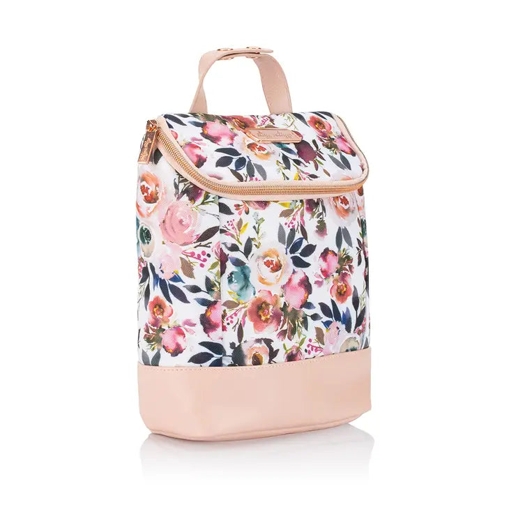 Itzy Ritzy Blush Floral Chill Like a Boss Bottle Bag
