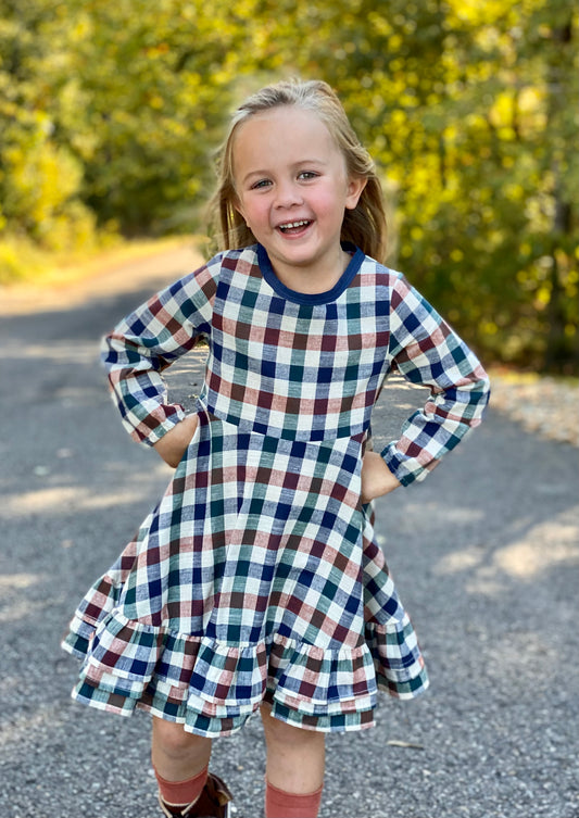 Fall Plaid Dress