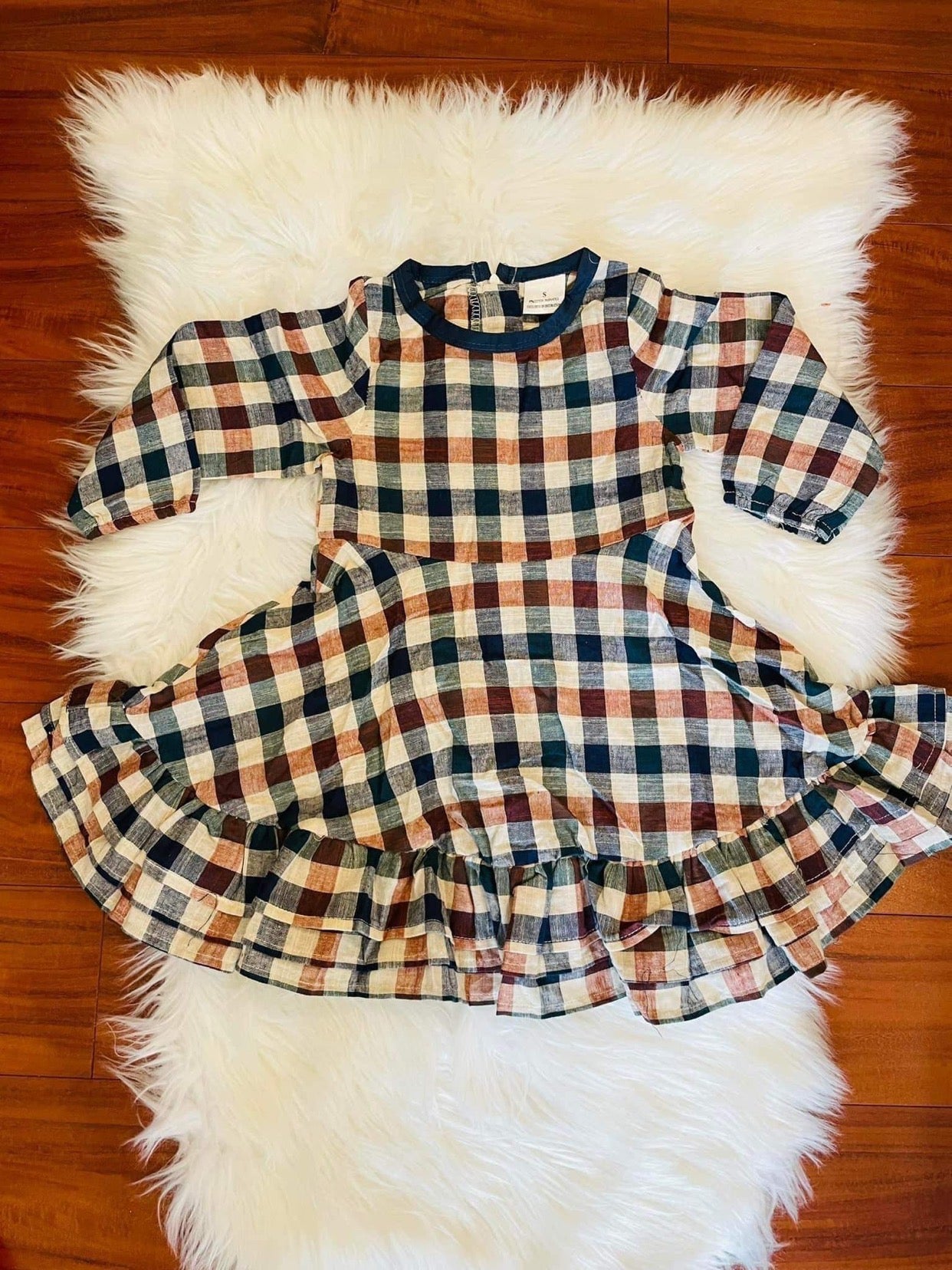 Fall Plaid Dress